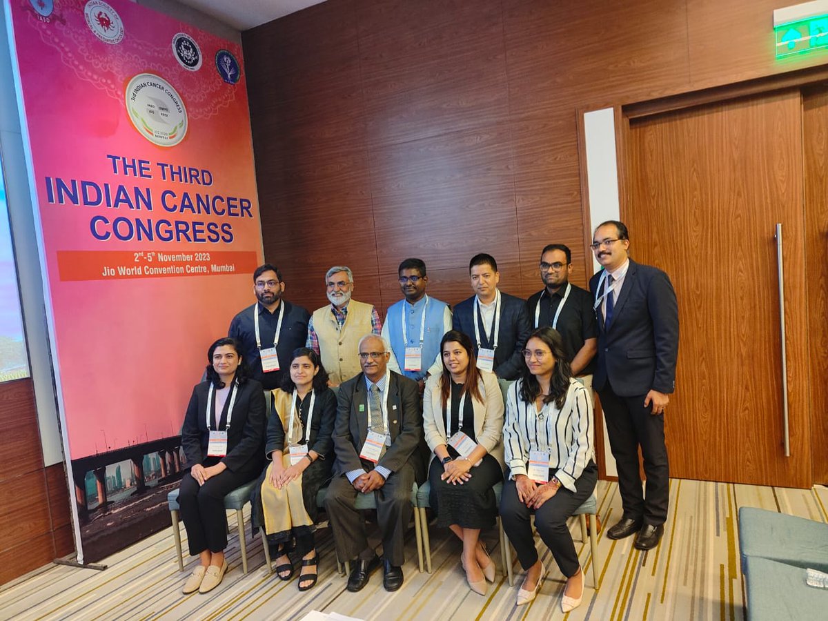 Sujith (@sujithonco) on Twitter photo A wonderful Young Medical Oncologist (YMO) panel discussion at Indian Cancer Congress on
🌸Global opportunities
🌸Burnout
🌸Research and Publication
🌸Financial planning
🌸Optimal treatment using
Government schemes
<a href="/ISMPOofficial/">ISMPO</a>
<a href="/ASCO/">ASCO</a> <a href="/IndianYoungOnco/">Young Oncologists Group India🇮🇳</a> <a href="/SirohiBhawna/">bhawna sirohi</a> A wonderful Young Medical Oncologist (YMO) panel discussion at Indian Cancer Congress on
🌸Global opportunities
🌸Burnout
🌸Research and Publication
🌸Financial planning
🌸Optimal treatment using
Government schemes
<a href="/ISMPOofficial/">ISMPO</a>
<a href="/ASCO/">ASCO</a> <a href="/IndianYoungOnco/">Young Oncologists Group India🇮🇳</a> <a href="/SirohiBhawna/">bhawna sirohi</a>