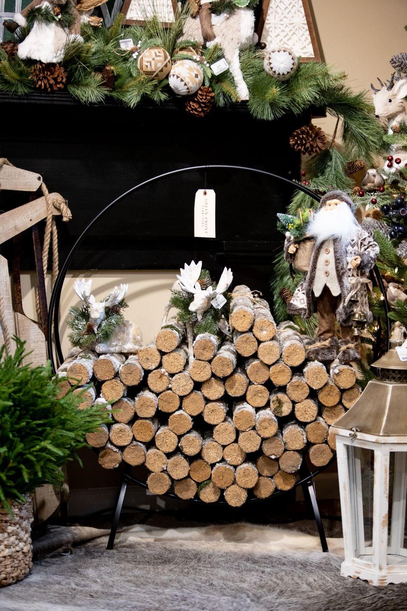 Step into a wintery woodland of cozy holiday decor in Building 16! Explore Santa figurines and elves by Mark Roberts, as well as Christmas decor from RAZ Imports, Melrose International + more.

We love these neutrals, cranberries and evergreens. What’s your Christmas color theme?