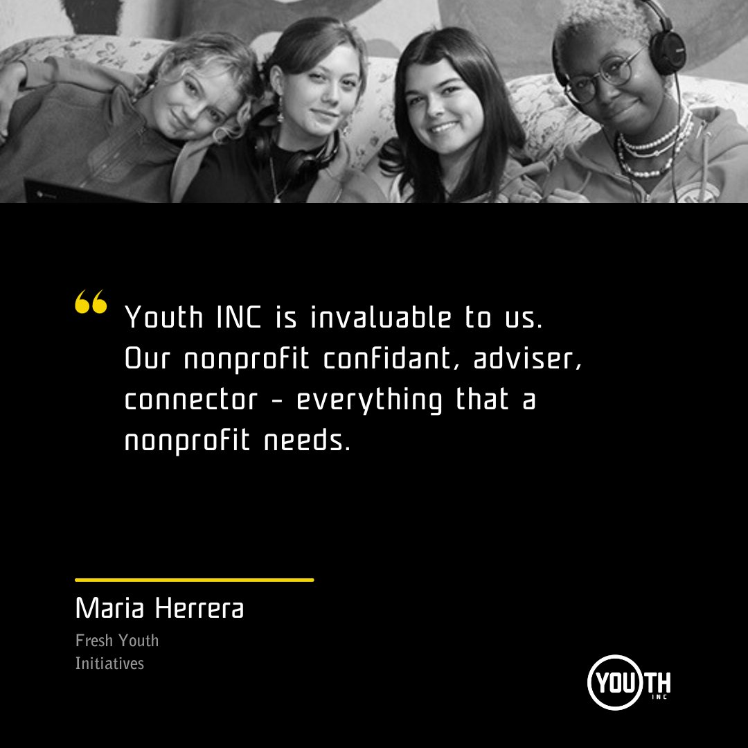 Since 1995, Youth INC has bolstered the efforts of over 200 nonprofits and their leaders. We accelerate the growth of nonprofits by providing personalized coaching, valuable connections, and crucial capital. 

bit.ly/3Bh39Dy

#RaisingOurCity #YouthDevelopment