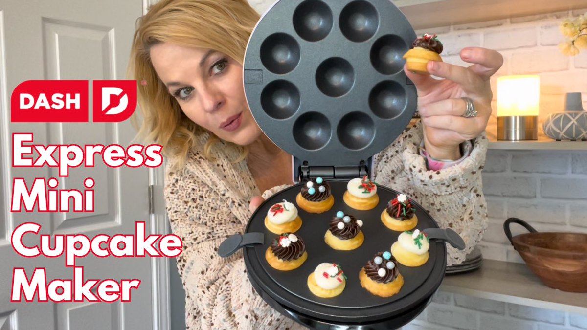 2centchicks's tweet photo. DASH Express Mini Cupcake Maker Review -  It would make a great gift. 🎁🎄
https://t.co/lOqxhOVqYv https://t.co/P9peAp5mnN