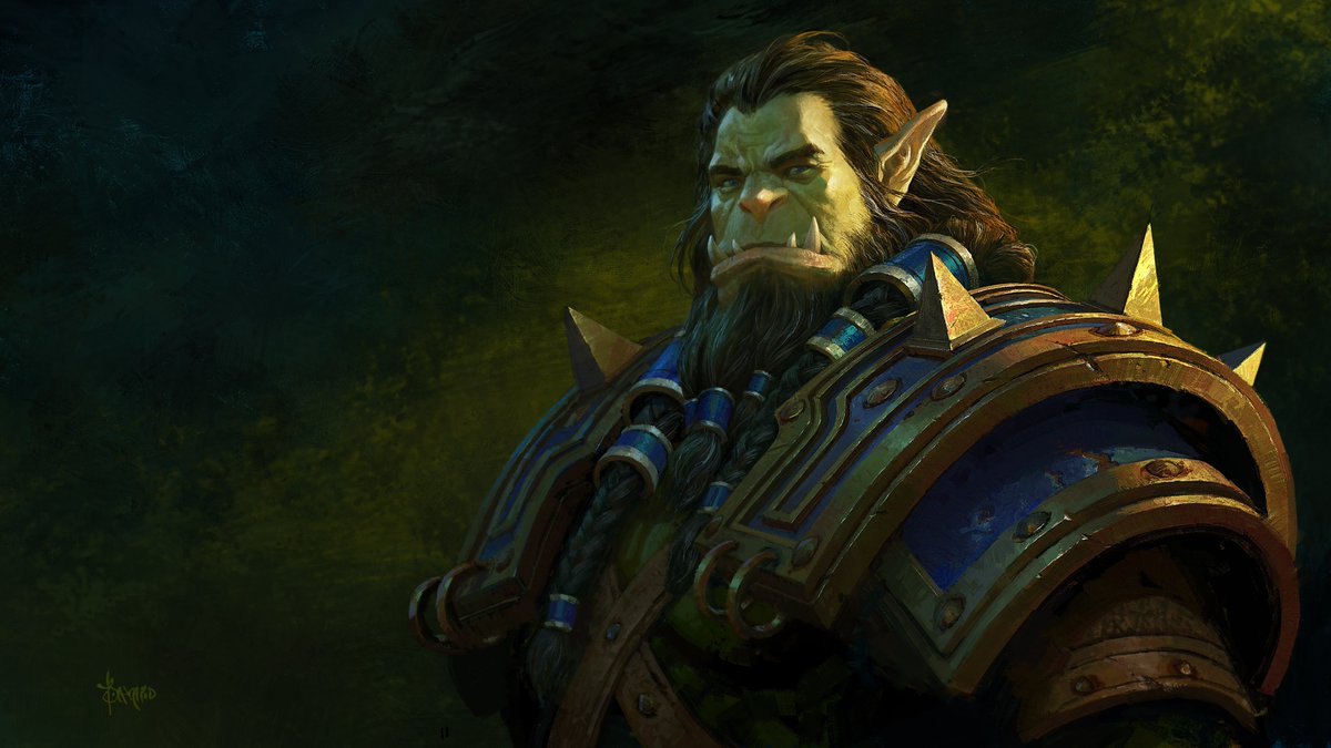 Wowhead's tweet photo. In The War Within press kit, Blizzard has added new key art for the main characters in the new expansion, Alleria, Xal'atath, Anduin, and Thrall.

#Warcraft

https://t.co/sQmcl4fNrX https://t.co/GIl98tdpkL