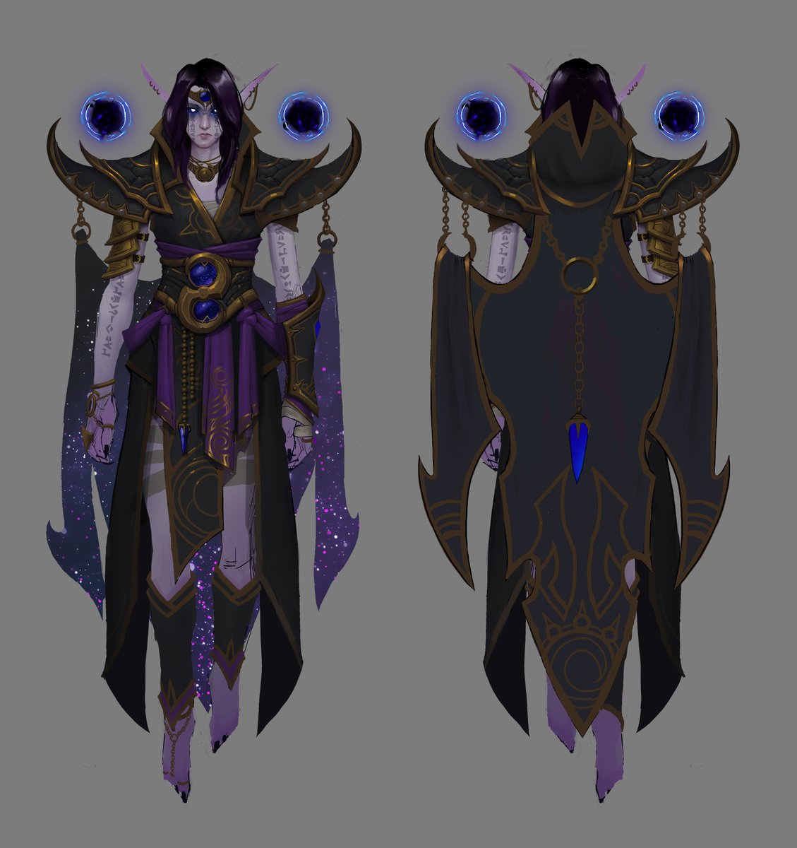 Wowhead's tweet photo. In The War Within press kit, Blizzard has added new key art for the main characters in the new expansion, Alleria, Xal'atath, Anduin, and Thrall.

#Warcraft

https://t.co/sQmcl4fNrX https://t.co/GIl98tdpkL