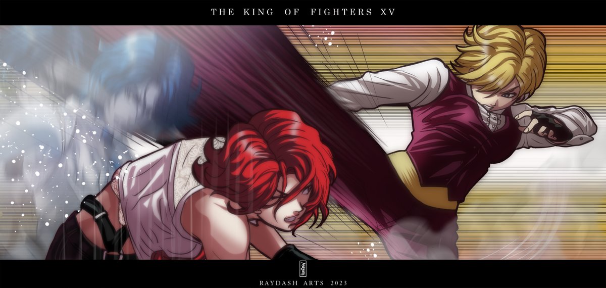 The Queen of Fighters vs The king of fighters.
Vanessa vs King fanart.
#kof #kofxv #kof15 #thekingoffighters #thekingoffightersxv #king #vanessa #raydasharts
