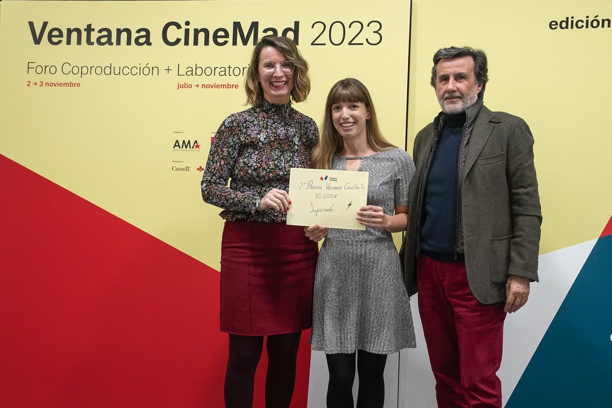 AMA_audiovisual's tweet photo. 🏆El 2º Premio #VentanaCineMad TV, que tiene una cuantía asignada de 10.000€, es para la #serieTV #Superada, dirigida por Ainhoa Menéndez Goyoaga y producida por @SideralCinema (@suchaturkey).
🔽 https://t.co/Vi1zzeml1l