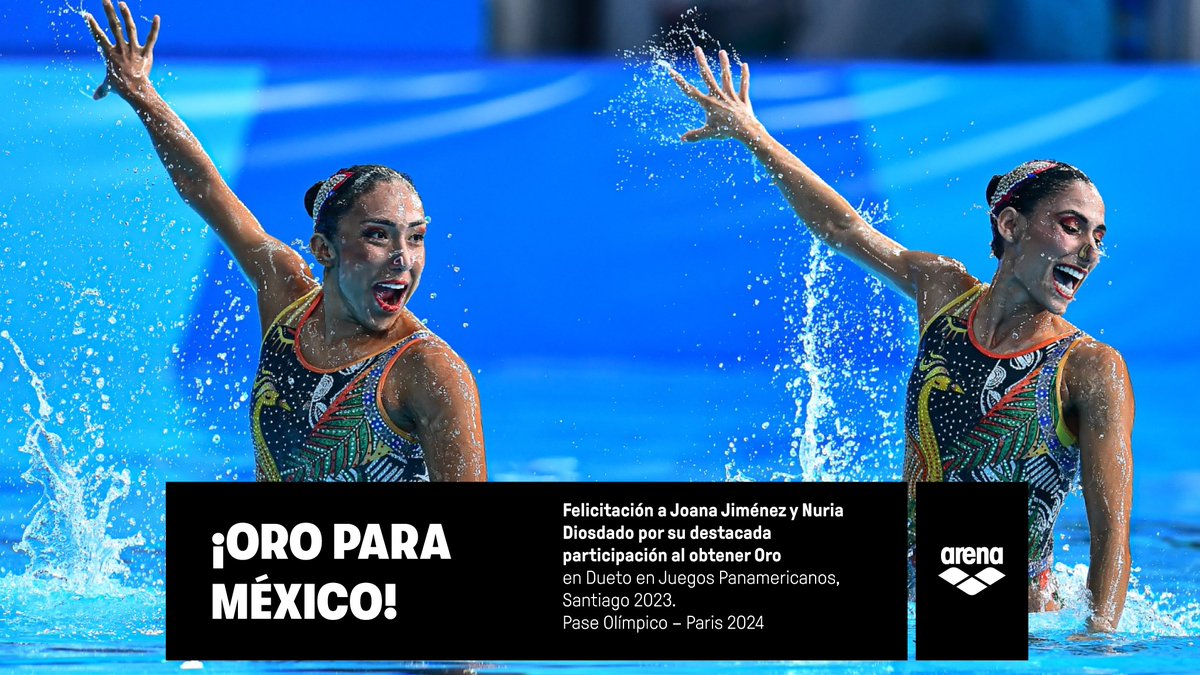 ¡Muchas felicidades! gran participación premiada con Oro. 🙌🏅

<a href="/NuriaDiosdado/">Nuria Diosdado</a>
<a href="/JoanaJimenezMX/">Joana Betzabe Jimenez OLY</a>
<a href="/COM_Mexico/">Comité Olímpico Mexicano</a>