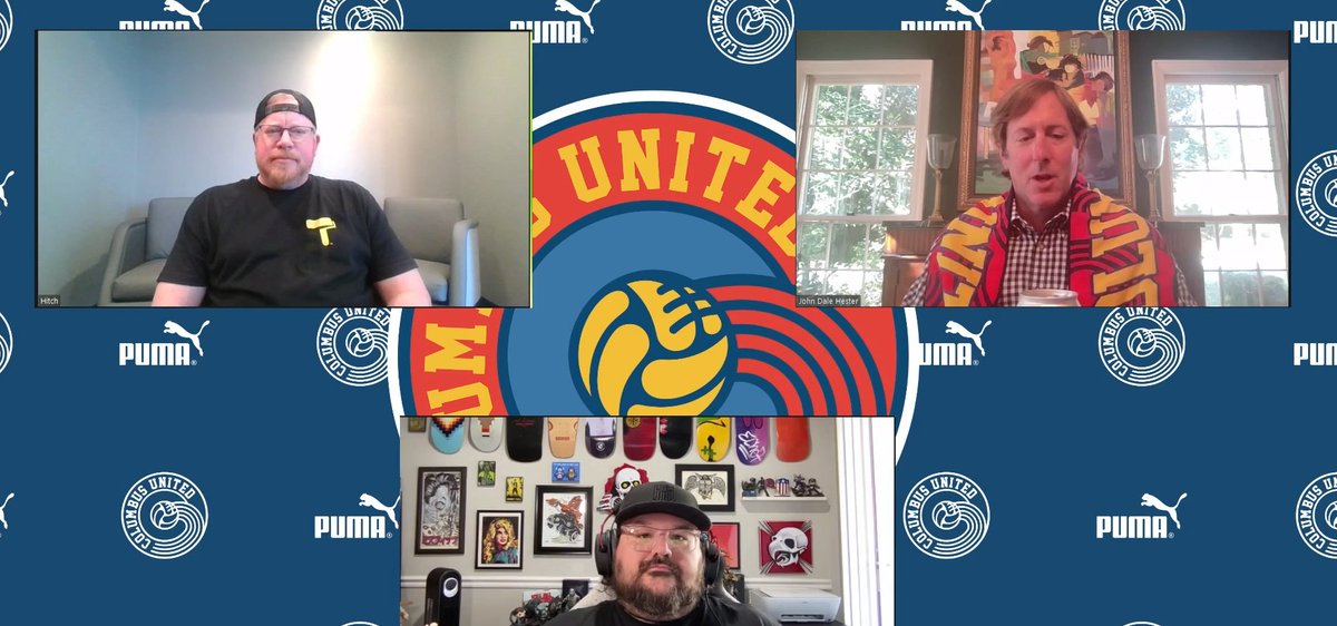 CBUSUnitedFC's tweet photo. 2nd Official Happy Hour with Hitch and JD! 🍻🍻

Tune in NOW! 🔴🔵🟡
https://t.co/lk9rM8lW2W https://t.co/z2R0SjVrRy