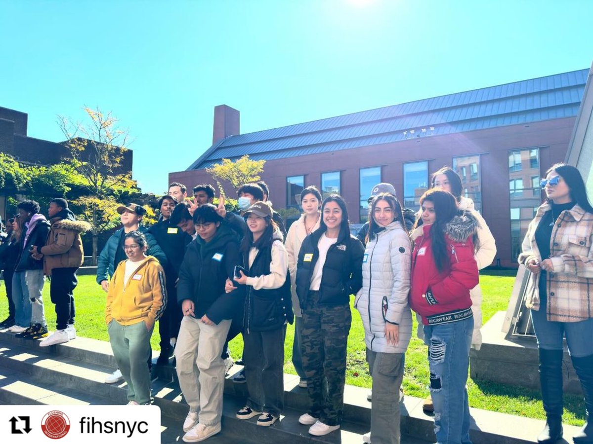 🎓 A big shoutout to @whartonyouth and @EdEquityLab for an incredible day hosting @FIHSNYC students with an enriching campus tour and informative session. Your dedication to shaping their educational journey is truly appreciated! 🙌🏫 #EducationPartners #Gratitude