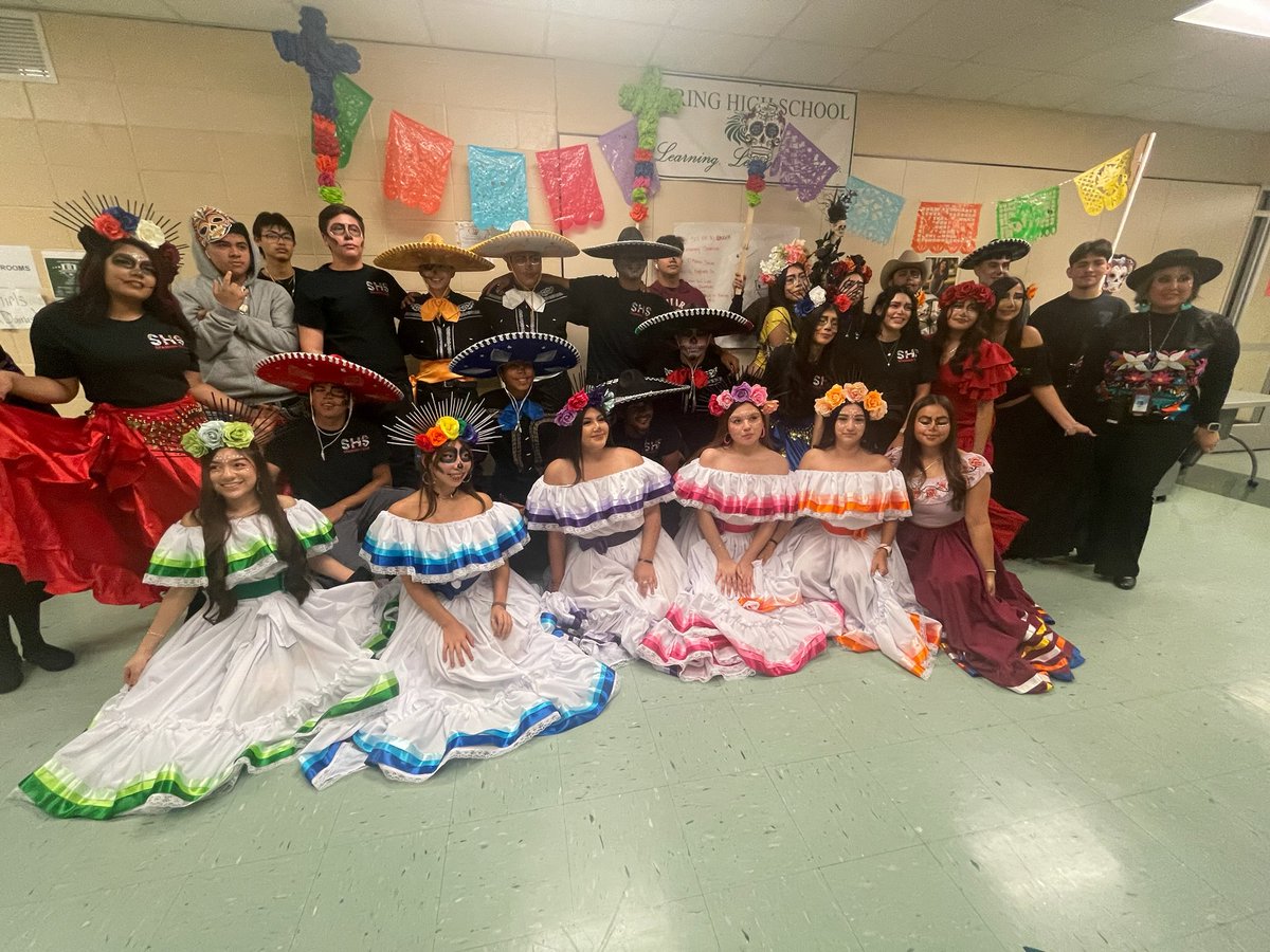 Carlos C. Larios (@carlosclarios1) on Twitter photo "Thank you <a href="/stucolions/">Spring High StuCo</a>, Spanish Honor Society, and <a href="/Jhemphill_SHS/">Jalen Hemphill</a> The Spanish Club would like to share a wave of gratitude for your support in making our first Dia de Los Muertos parade a success. <a href="/Jacquel66929101/">Jacqueline Castaneda</a> <a href="/SPRINGHIGHLIONS/">Spring High School</a> <a href="/SpringISD/">Spring ISD</a> <a href="/SpringISD_Super/">Dr. Lupita Hinojosa</a> #sisepuede "Thank you <a href="/stucolions/">Spring High StuCo</a>, Spanish Honor Society, and <a href="/Jhemphill_SHS/">Jalen Hemphill</a> The Spanish Club would like to share a wave of gratitude for your support in making our first Dia de Los Muertos parade a success. <a href="/Jacquel66929101/">Jacqueline Castaneda</a> <a href="/SPRINGHIGHLIONS/">Spring High School</a> <a href="/SpringISD/">Spring ISD</a> <a href="/SpringISD_Super/">Dr. Lupita Hinojosa</a> #sisepuede