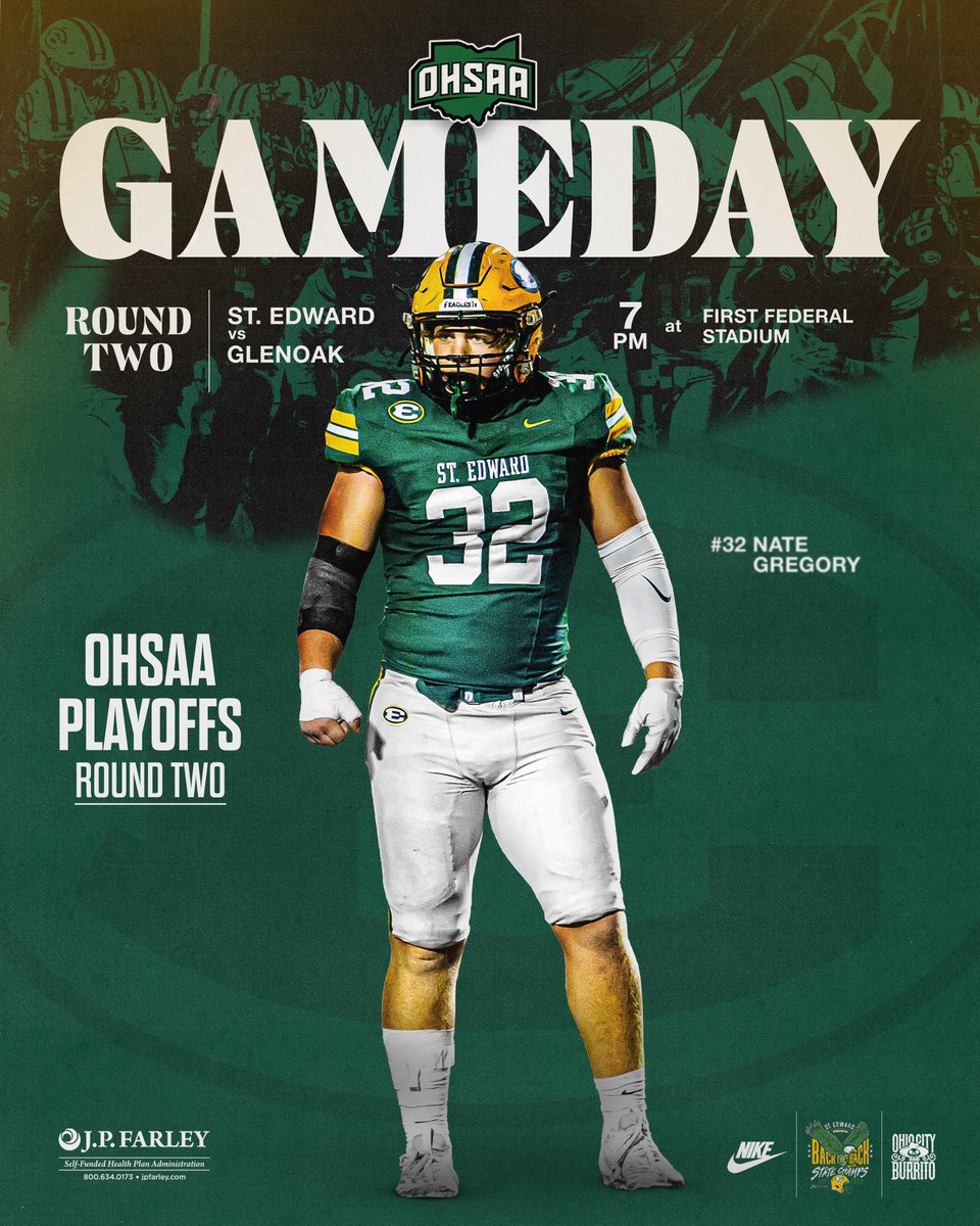SEHS_FOOTBALL's tweet photo. ๐จWeek 12 - Game Day!
(OHSAA Reg. Qrtr Finals)
@GOEagleFootball v.
#24 @SEHS_FOOTBALL
๐ Lakewood First Federal Stadium
๐ Fri 11/3 โฐ 7pm
๐ https://t.co/BClrZfFwxT
๐ปl๐ฅ https://t.co/mrAFRjhJyK (Free!)
๐ฐ https://t.co/o7JPHN6BFv
#Earn7 l #EdsUp๐ฆ
๐๐ (1/2) https://t.co/uSMqiwkzLm