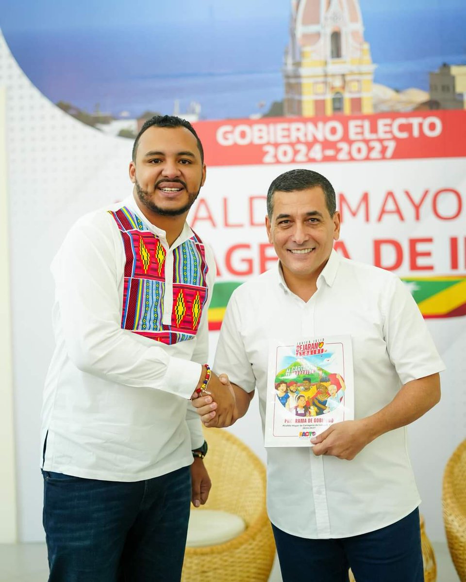 Robertcanys's tweet photo. Con esta reunión, esta demostrado que @dumek_turbay unirá todos los sectores por el bien de CARTAGENA! https://t.co/nxn5qI0JAU
