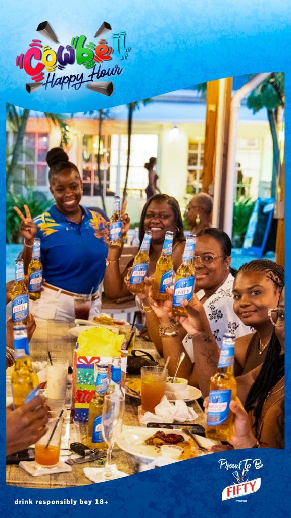 Every week we'll be celebrating KALIK's 35th anniversary with our Cowbell Happy Hours

- FREE KALIK to all bar patrons every top of the hour between 5-8pm

Proud to be 35 🇧🇸🍻