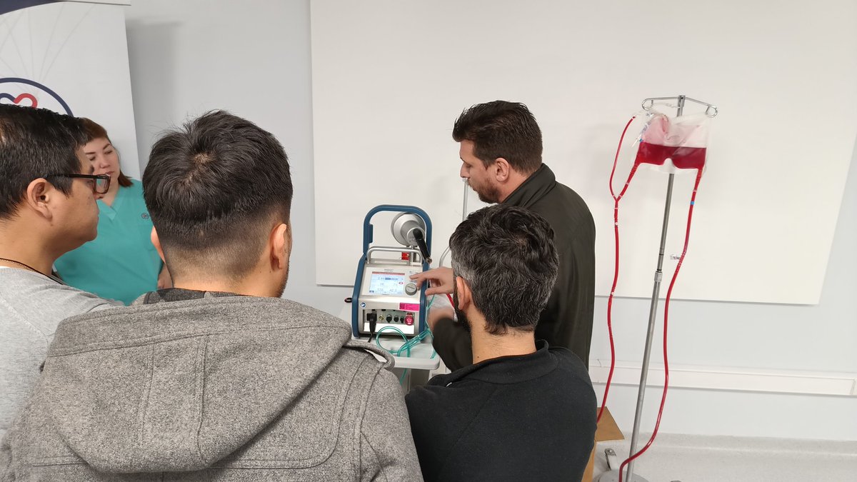 Hands on de canulación y práctico en curso de #ECMO en <a href="/ICBAonline/">ICBA Instituto Cardiovascular</a>