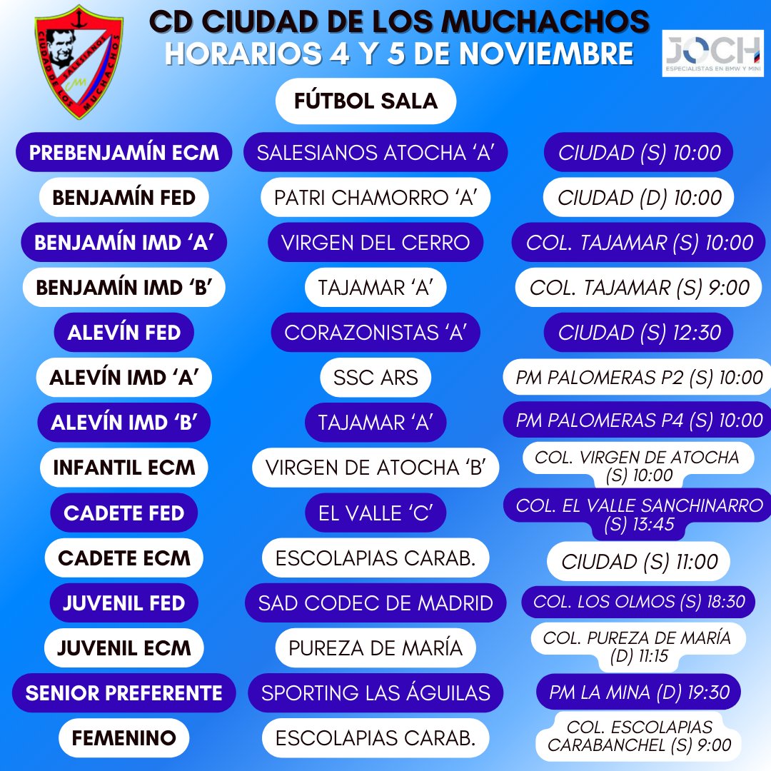 CD Ciudad de los Muchachos tweet media