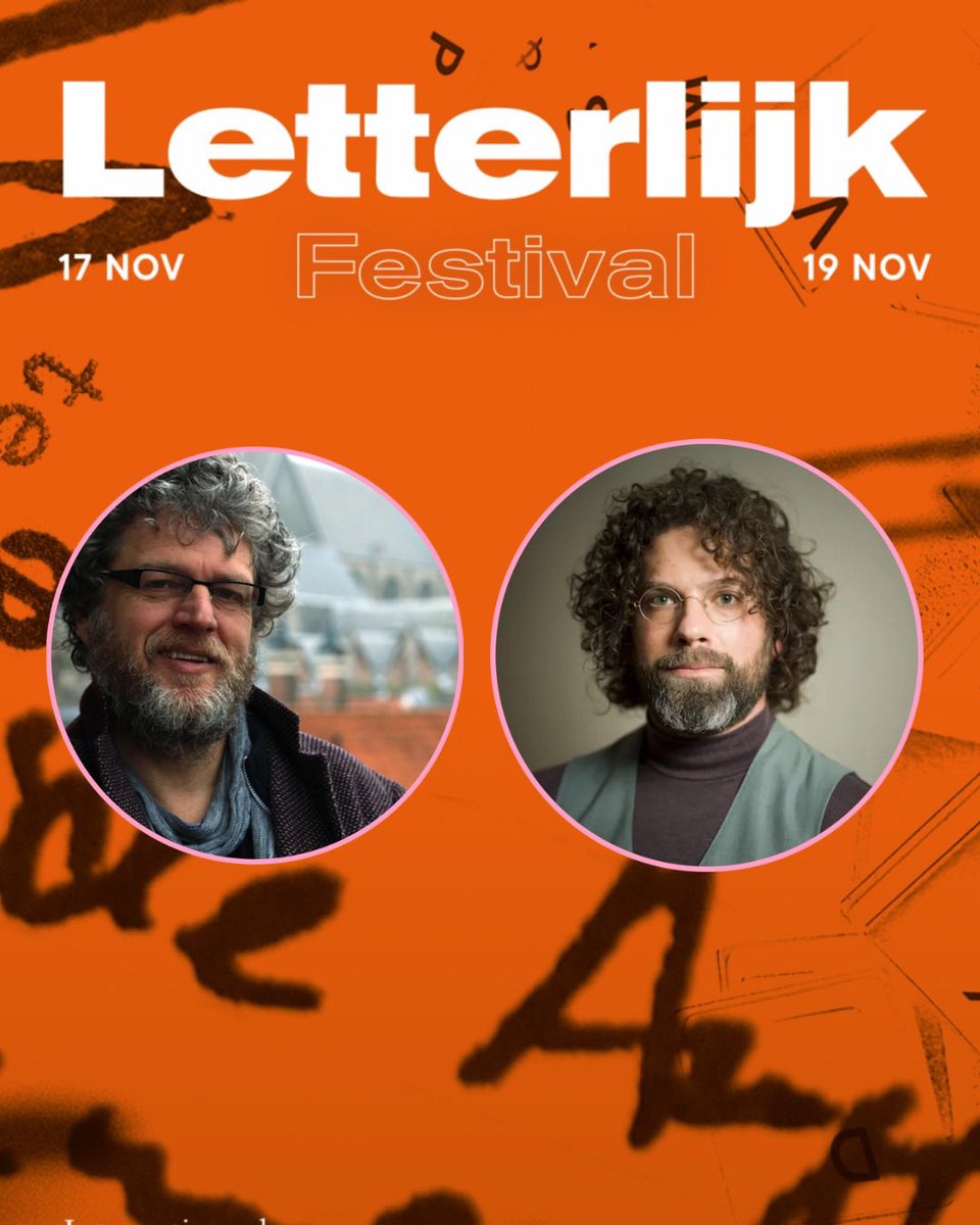 Welke rol speelt de stad Leiden in fictie? Op 17 november staat deze vraag centraal in een dubbelinterview met <a href="/JWindmeijer/">Jeroen Windmeijer</a> en <a href="/HeerValentijn/">Valentijn de Heer</a> tijdens de feestelijke opening van <a href="/LetterlijkNU/">Letterlijk Leiden</a> in @RM_Oudheden! Meer info op letterlijk.nu