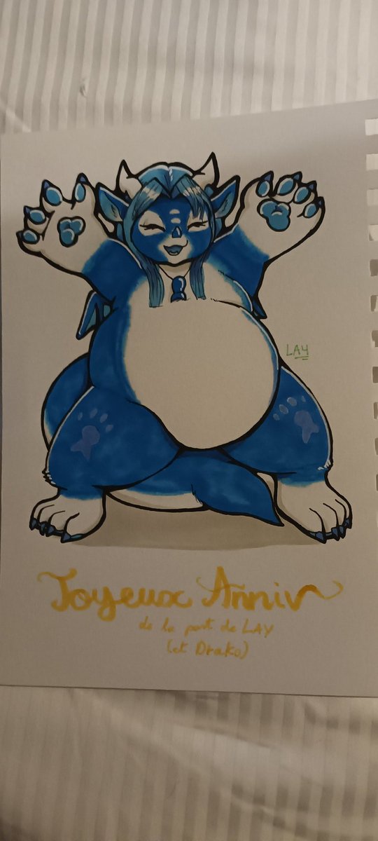 Alriou_Furry's tweet photo. Coucou à tous ! 

Benji : Un immense merki à @LayAmaeru et @Hexa_blue_inu pour ce sublime dessin tellement mignon d'Alrïou pour mon anniversaire 😍

Câlin à tous ! 🤗 https://t.co/77BI3MJFZt