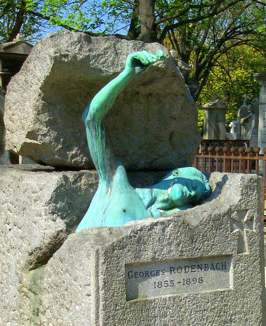Grave Marker at Paris’ Cemetery Pere Lachaise…