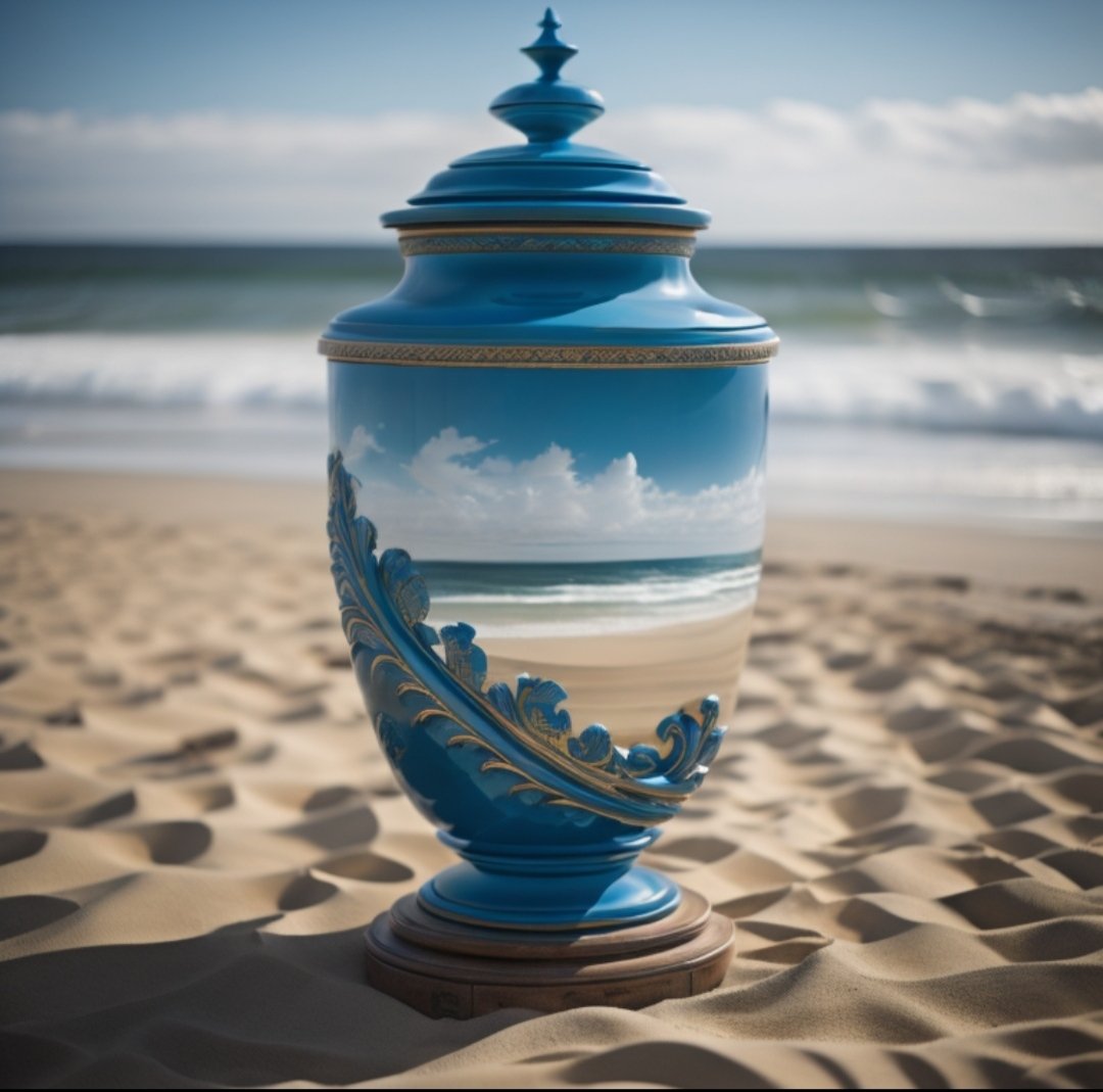 memory_ia's tweet image. Here is an example of a funeral urn that we can offer you for your deceased loved ones
🕊️🕊️🕊️
Our team also takes care of recording the deceased's information forever on the blockchain 🕊️🕊️🕊️
#Web3 #ForEVER #funeral #BlockchainInnovation #Blockchain #trending #cemetery #memories