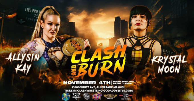 Tomorrow in Allen Park, Michigan!!  I&rsquo;ll have my new AK Don&rsquo;t Play shirts in stock 😍  @clashwrestling<a href="/tag/ufc291"class="tags"><span>#ufc291</span></a>