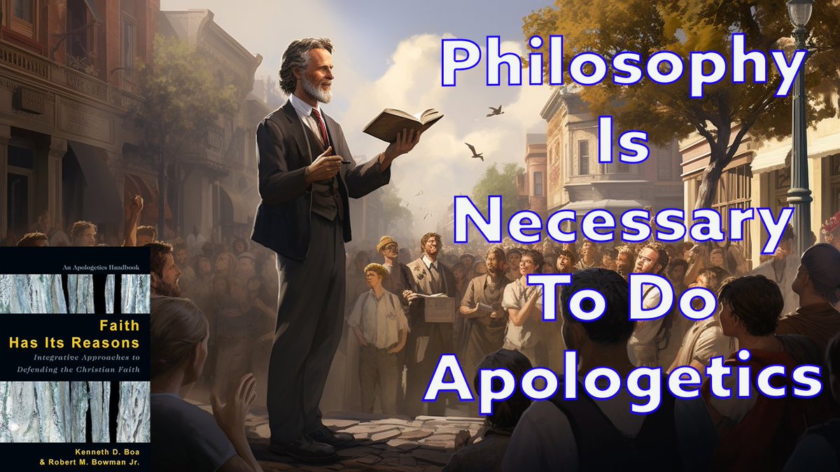 cavetothecross's tweet image. For classical apologists, philosophy is necessary to do apologetics. Therefore, they invite all people to a platform on the same level in order to discuss the truth of Christianity from that perspective #Apologetics #ReasonsForFaith #ClassicalApologetics 

youtu.be/4OUKr-6RM-4