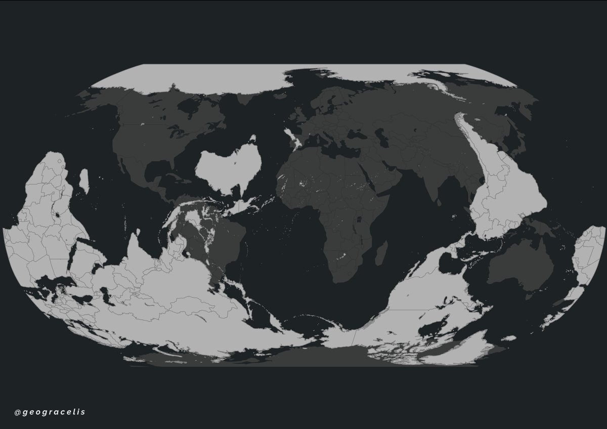 geogracelis's tweet image. #30DayMapChallenge #Day3 #Polygons

Antipodes of the world