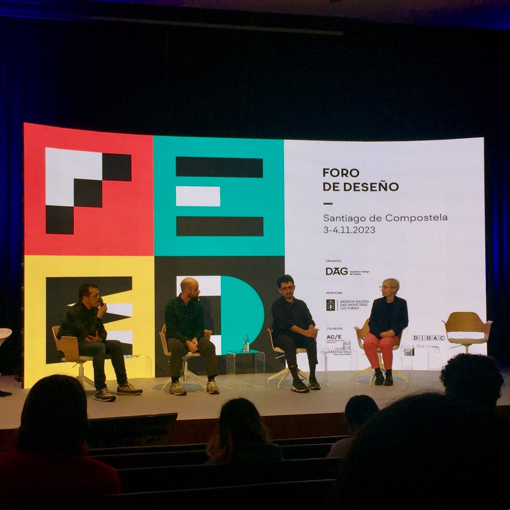 raquelboo's tweet photo. Moi boas charlas no #FEED23 da @asociaciondag // Deseño de produto con materiais reciclados, web 3.0 no mundo dos NFT e o blockchain, creación de identidades desde a animación... e 5 proxectazos das escolas de deseño galegas https://t.co/szKblT1fRB