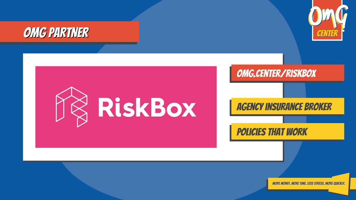 The OMG Center has over 45 awesome partners, one of which we love is <a href="/RiskBoxUK/">Michael Henderson</a> !

More info here  👉 omg.center/riskbox