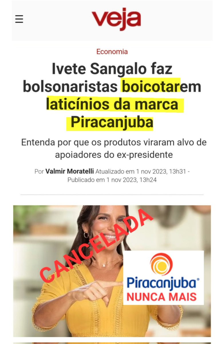 NeideAtz's tweet photo. E vamos continuar com o boicote a produtos/serviços de apoiadores do @LulaOficial.

Nós somos alvos da intolerância deles, pois damos o troco!
✌🏼🇧🇷 https://t.co/PISty2P01i