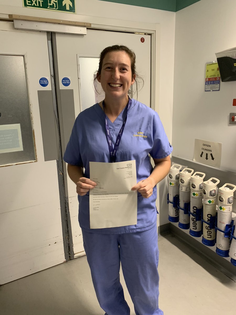 Congratulations to our wonderful Grace on her promotion to Sister! Well done from all of us 🥳#CriticalCare #Nursing
#Sister