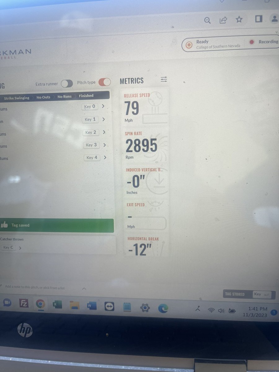 sethgrahamm's tweet image. Seth graham freshman RHP

Fastball 89-91 (rpm 2400)
Slider 77-79 (rpm 2900)
Change up 81-83 (rpm 1600)