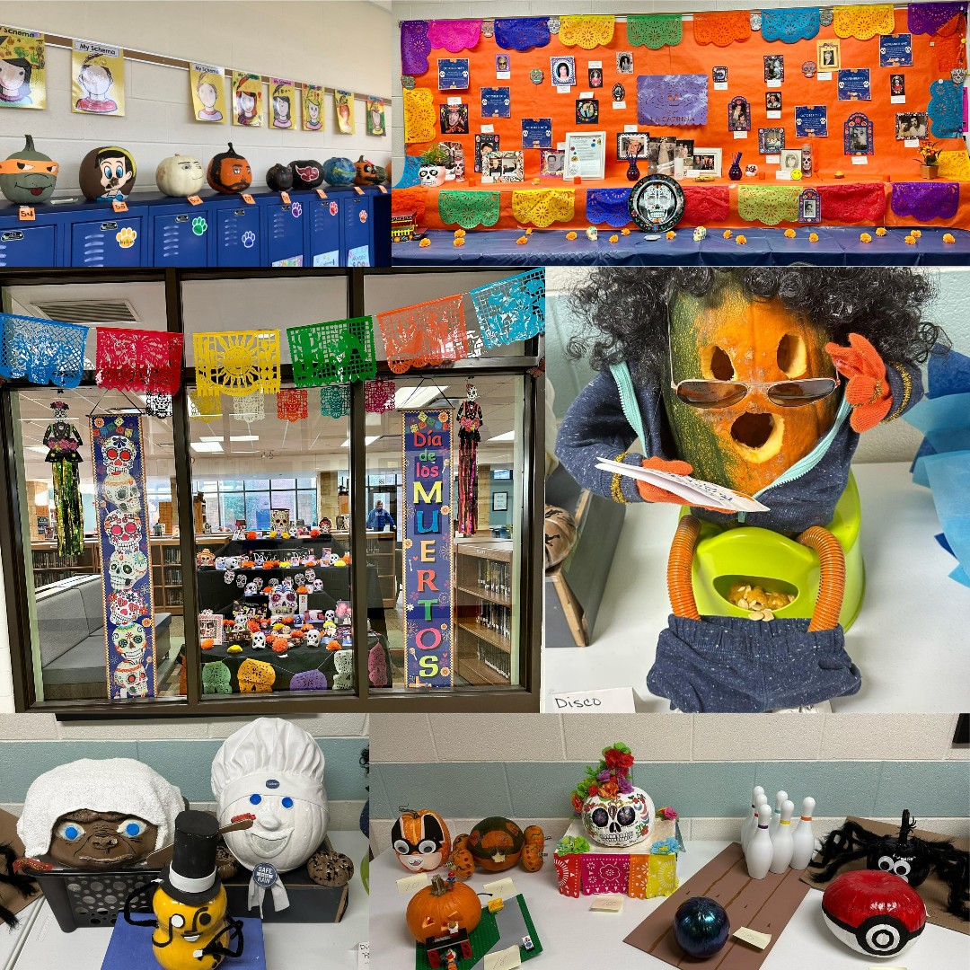 dist105's tweet photo. Thank you for sharing your costumes, pumpkin designs, and ofrenda photographs with us! We hope everyone had a happy and safe Halloween and Dia de los Muertos!! 🎃 #d105difference https://t.co/BD3vgktstO
