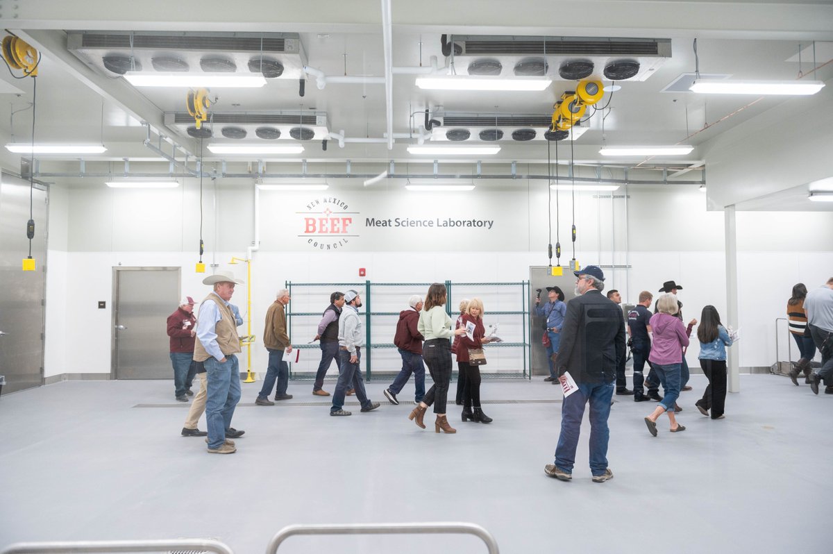 This morning <a href="/nmsu_aces/">NMSU ACES</a> celebrated the completion of the Food Science, Security and Safety Center and the Animal Nutrition and Feed Manufacturing Facility with a ribbon-cutting ceremony. The center will serve as an international hub for food safety and security.
