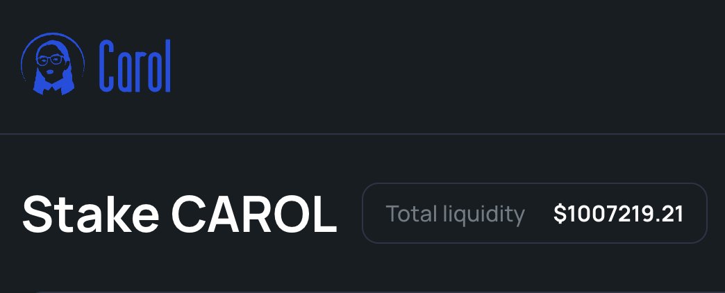 mito_alfaro's tweet photo. 1M! And the best part its still early!!
@carol_protocol
#buildonbase #eth #carolprotocol #carolfinance #passiveincome #crypto https://t.co/WdFJC2nivd