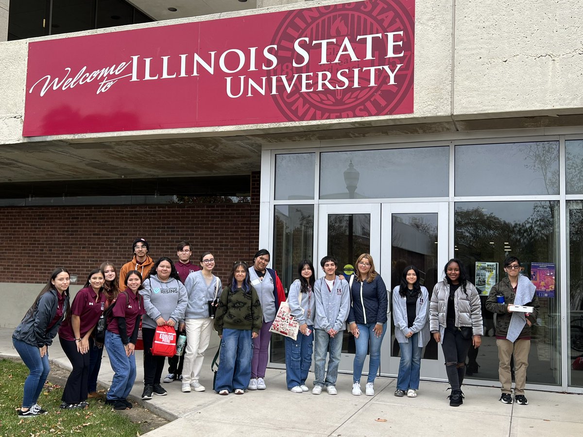 Had a great day at <a href="/IllinoisStateU/">Illinois State</a> for their #futureteacher conference!! Our Mustangs sat in on some great sessions to help prepare for their careers in education 🍎 #mortonpride #orgullomorton <a href="/Morton201/">Morton 201</a>