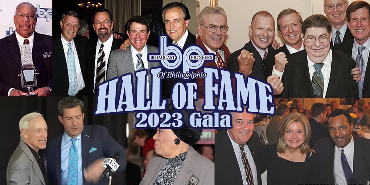 Broadcast Pioneers (@bpphilly) on Twitter photo BROADCAST PIONEERS of Philadelphia November 17 2023 Hall of Fame Gala
eventbrite.com/e/broadcast-pi… BROADCAST PIONEERS of Philadelphia November 17 2023 Hall of Fame Gala
eventbrite.com/e/broadcast-pi…
