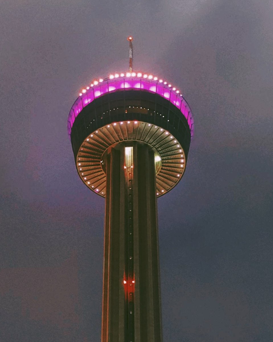 The Tower will be lit purple all month long for Alzheimers Awareness. 💜
