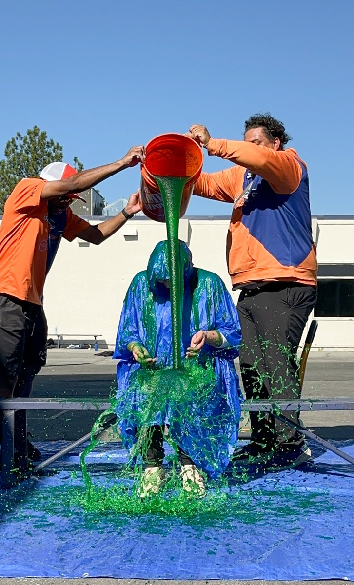 We SLIMED the Principal!!