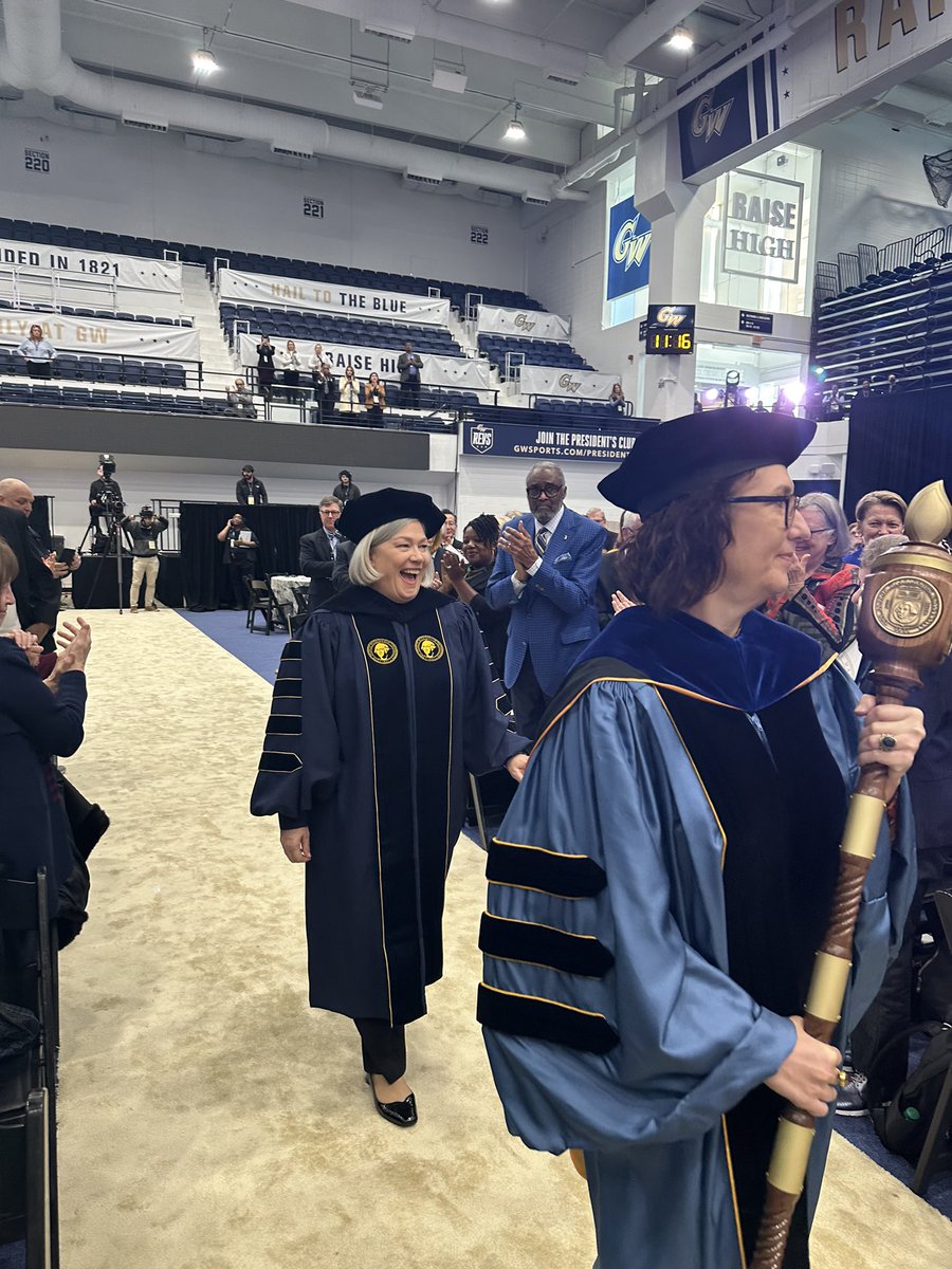 Congratulations to Ellen Granberg on your inauguration as <a href="/PresidentofGW/">Ellen M. Granberg</a>!

As <a href="/GWtweets/">GW University</a> educates the next generation of scholars and leaders, we are all so lucky to have your leadership. Looking forward to a continued great partnership with Ward 2!