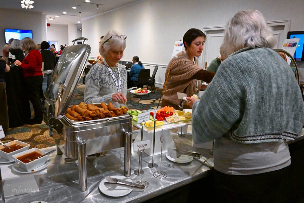 TKGA Retreat in Charlotte NC … in progress now. Having so much knitting fun!