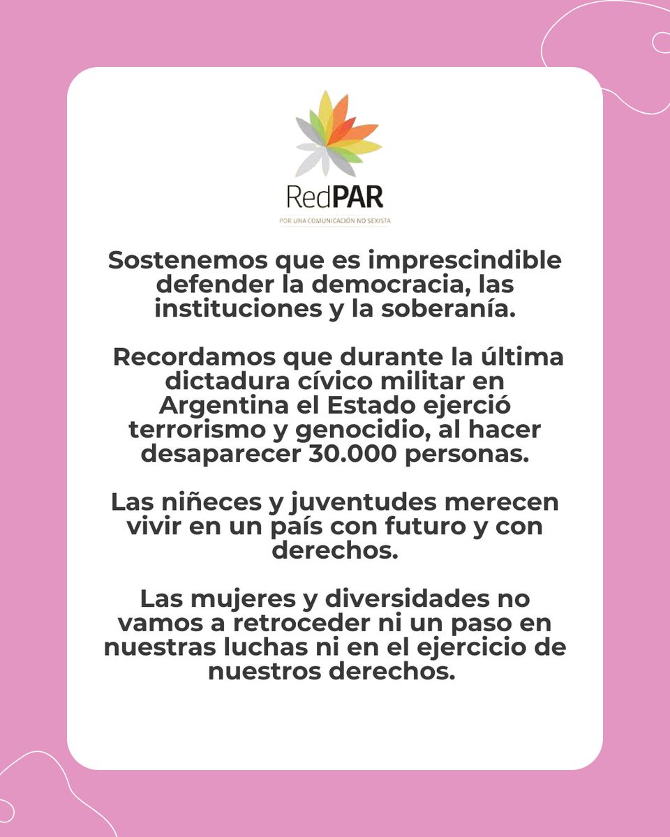 Red PAR tweet media