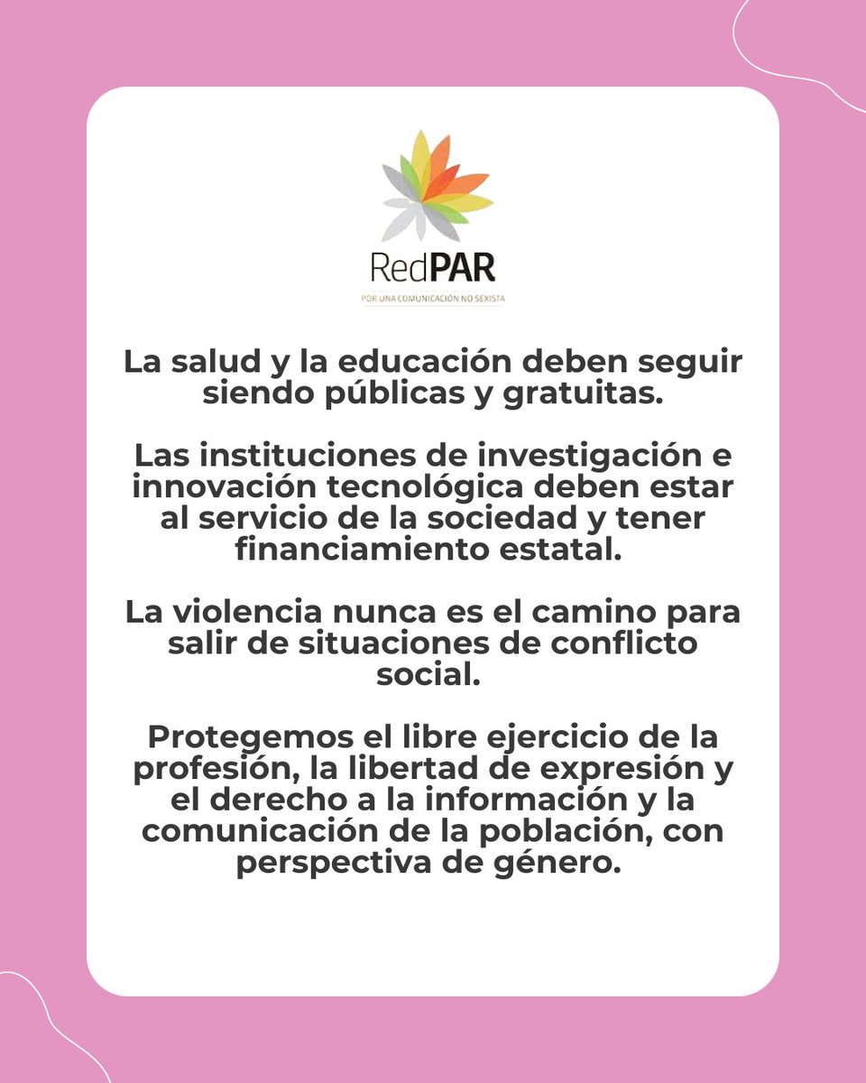 Red PAR tweet media