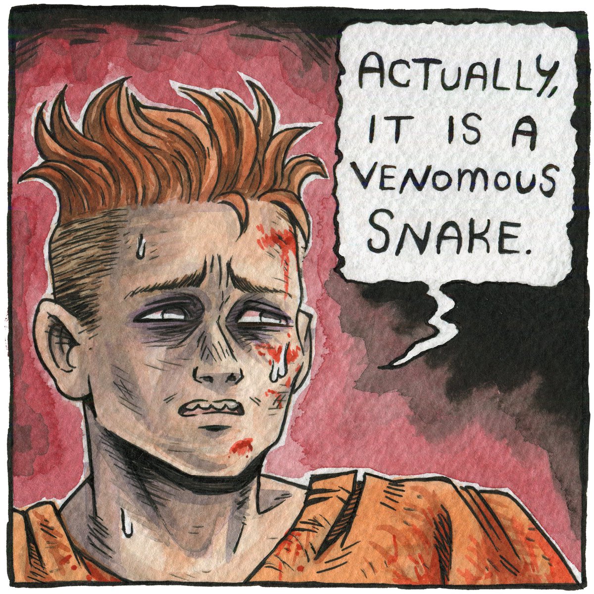 Richard has encountered some terrible demons in this dangerous mansion ✨
(1/2)