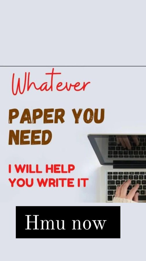 For graduate &amp; postgraduate assignment help:
✅Write paper.. 
✅  Exams
✅Thesis
✅Essay due
✅Assignment
 ✅Homework
✅Online classes
✅Essay pay
Dm <a href="/cepribresearch/">Ceprib writers</a> <a href="/wiztutors00/">Wiz Tutors</a>