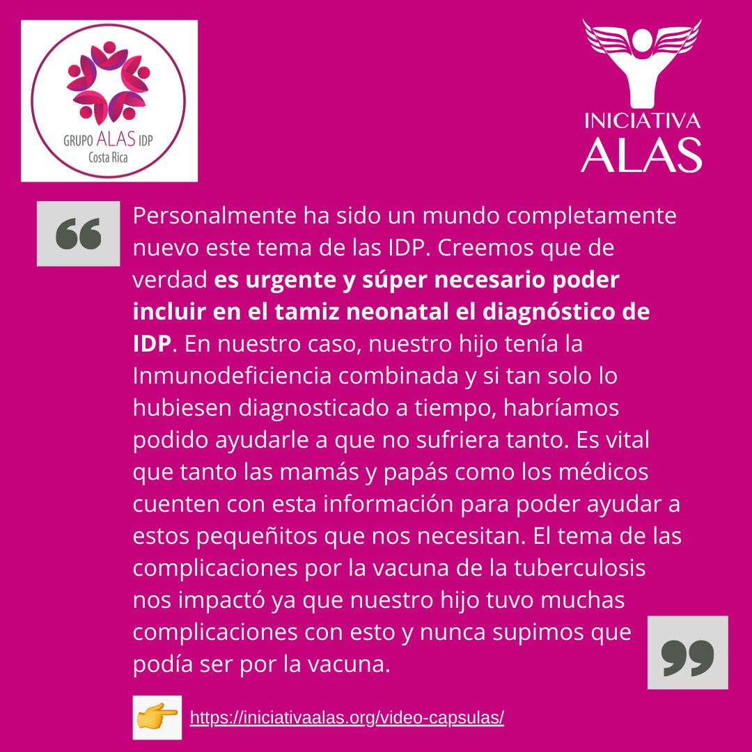 #TamizNeonatal para #IDP #UrgenciaMédica para #SalvarVidas