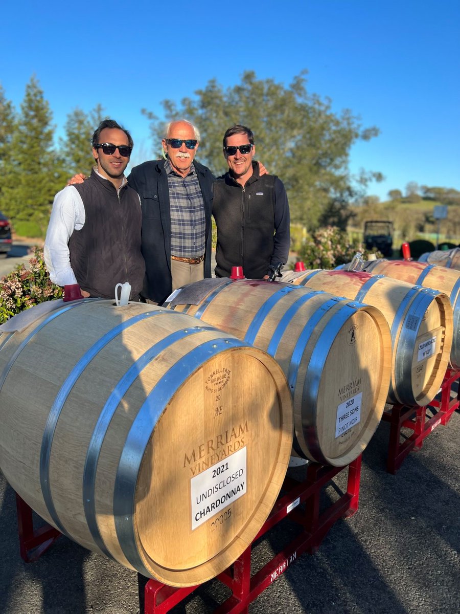 "Our wines are crafted with minimal intervention," says Merriam Vineyards Winemaker Will Weese. "We do this  because so much work is done in the vineyard that we don't want to change the flavors that nature intended."   Learn More: cawineclub.com/Merriam-Vineya…