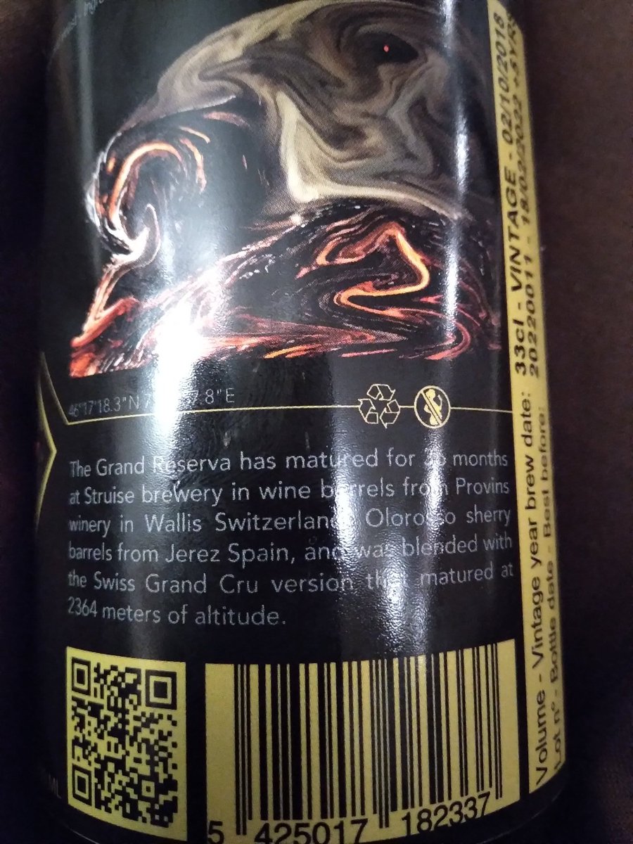 Dave Atkins (@daveratkins) on Twitter photo Who doesn't like a great Barley Wine? This <a href="/struise/">Struise Breweries</a> Clash of the Titans is rich with raisins and vinous flavours. Lovely. Who doesn't like a great Barley Wine? This <a href="/struise/">Struise Breweries</a> Clash of the Titans is rich with raisins and vinous flavours. Lovely.