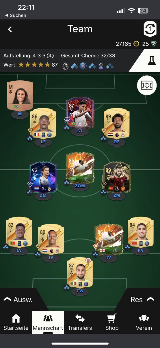 Das ist so ein super Team wow