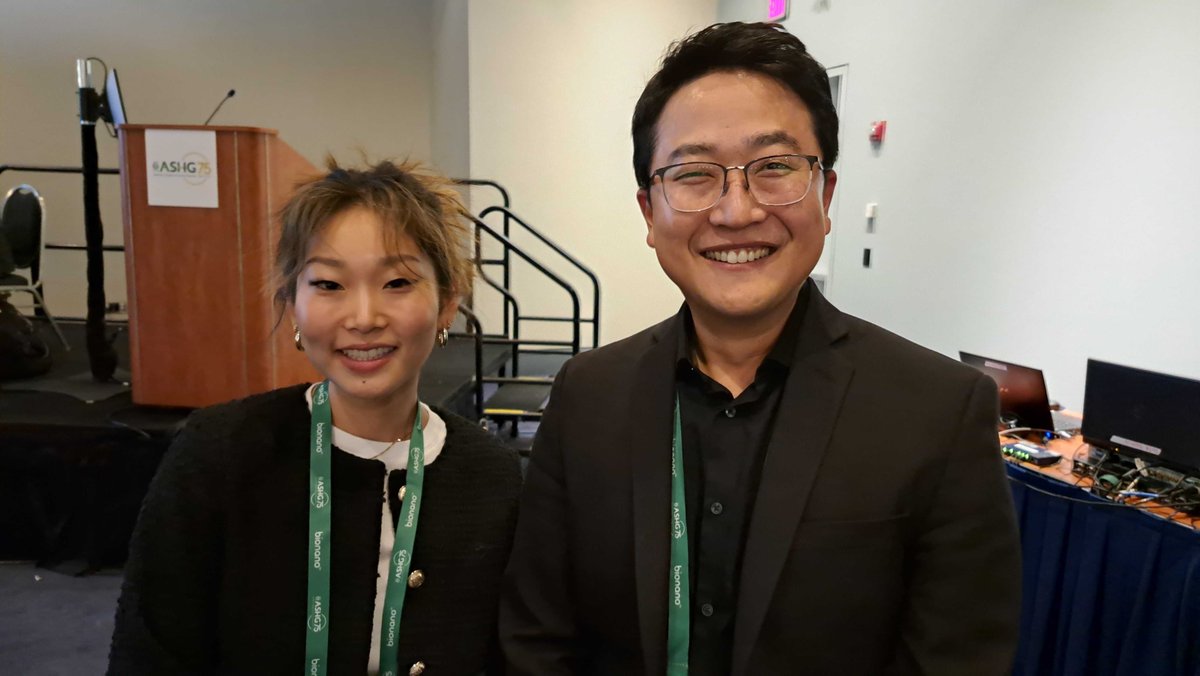 Dokyoon Kim (@dokyoon_kim) on Twitter photo 🌟 Happy mentor moment! So proud of <a href="/suhgoood/">Erica Suh</a>, who delivered an outstanding platform presentation on "Combined Genetic Risk Score of Common and Rare Variants in #Alzheimers Disease" at #ASHG23. She did an awesome job!!! 👏 <a href="/UPennGCB/">UPenn GCB</a> <a href="/UPennIBI/">Penn IBI</a> <a href="/UPennDBEI/">Dept. of Biostatistics, Epidemiology & Informatics</a> 🌟 Happy mentor moment! So proud of <a href="/suhgoood/">Erica Suh</a>, who delivered an outstanding platform presentation on "Combined Genetic Risk Score of Common and Rare Variants in #Alzheimers Disease" at #ASHG23. She did an awesome job!!! 👏 <a href="/UPennGCB/">UPenn GCB</a> <a href="/UPennIBI/">Penn IBI</a> <a href="/UPennDBEI/">Dept. of Biostatistics, Epidemiology & Informatics</a>