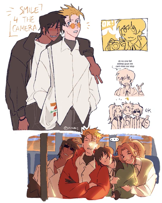 [modern au] youth #trigun 