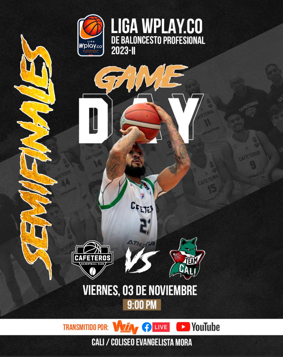 Hoy segundo juego de la serie de semifinales. Ayer obtuvimos nuestra primera victoria y seguiremos trabajando cada segundo por lograr nuestro objetivo 🔥🏀
