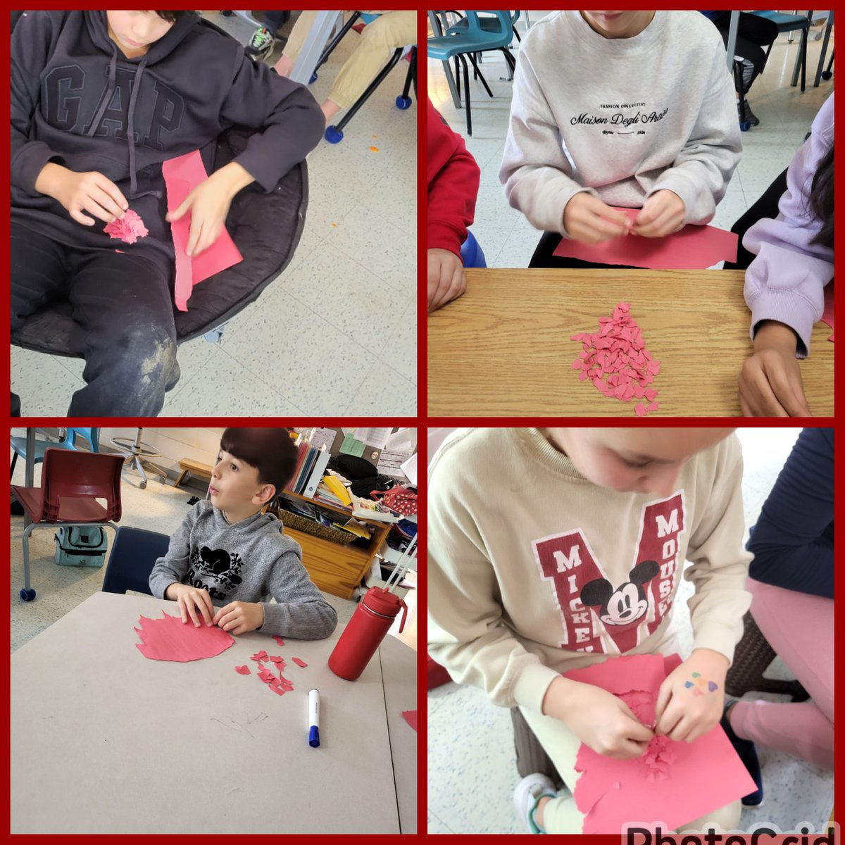 misssammantha's tweet image. We completed the @FanshaweCollege #poppyproject 💢 and created sustainable seed paper. Then our buddies @Mme_Dorval came &amp;amp; we made free form poppies together. So excited to wear them to our @ThomasMoreOCSB remembrance day service Thursday. Thank you @OttCatholicSB @NedaBernabo